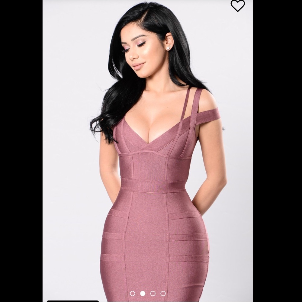 Fashion Nova Lansa Bandage Dress